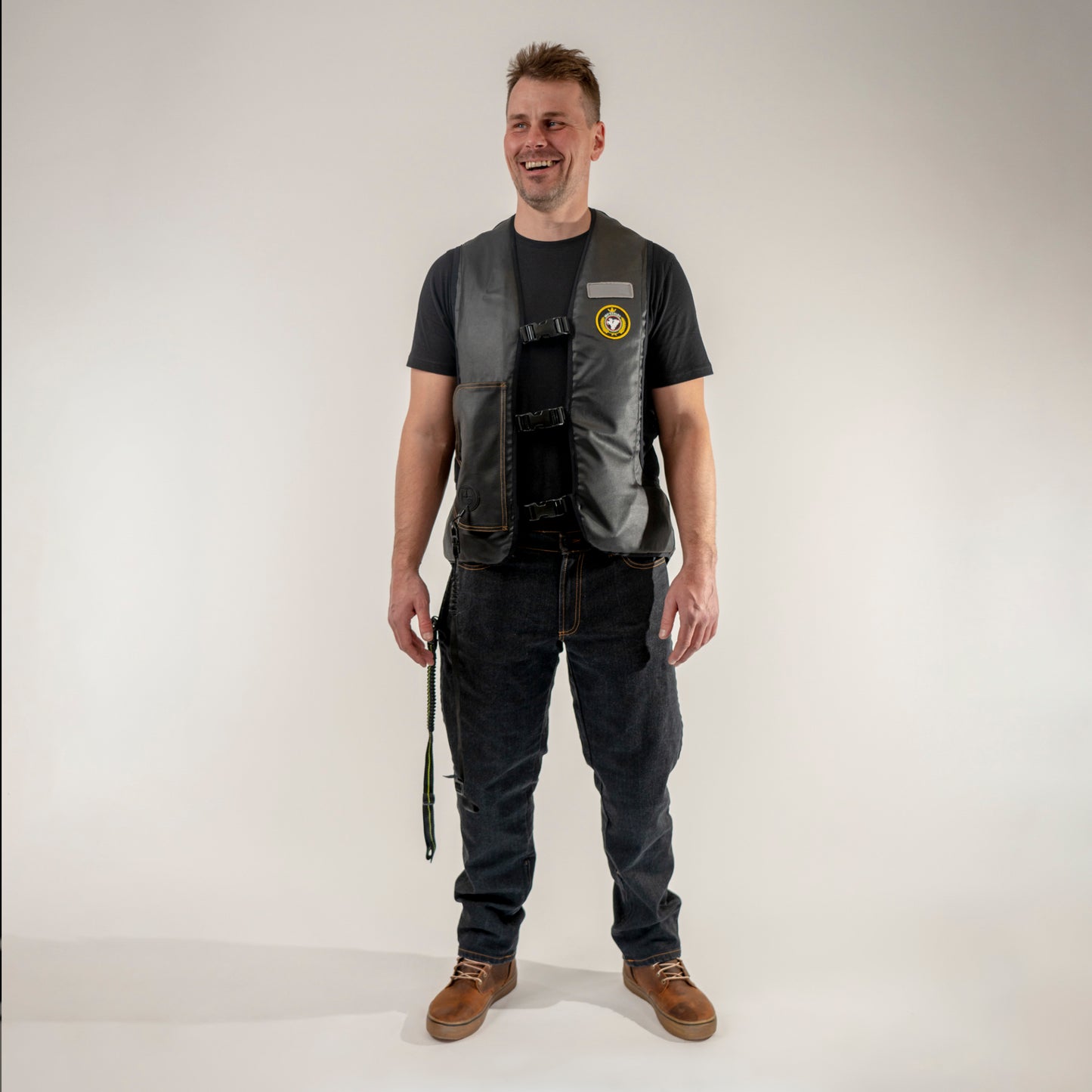 GERANEMO - MOHSEN Airbag Jeans & Vest