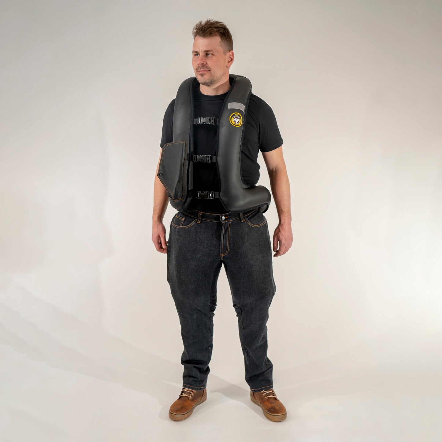 GERANEMO - MOHSEN Airbag Jeans & Vest