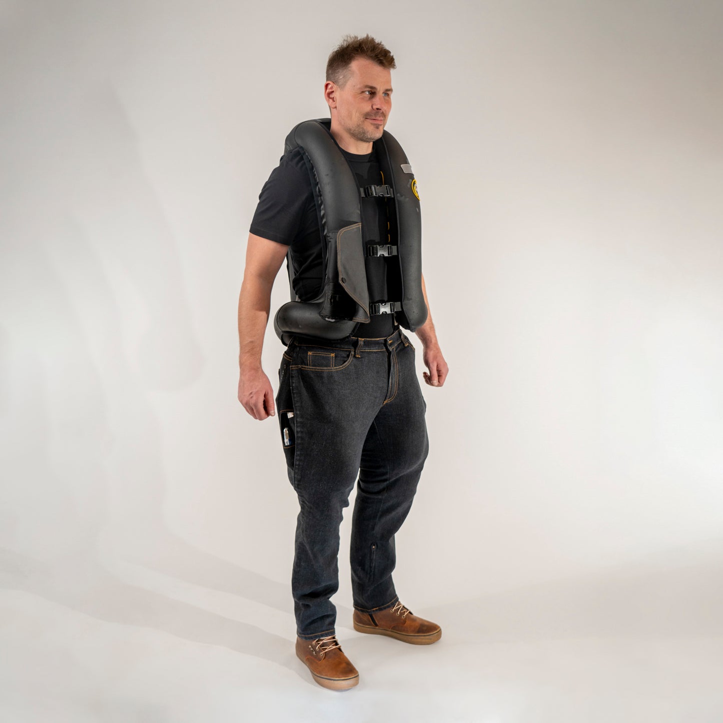 GERANEMO - MOHSEN Airbag Jeans & Vest