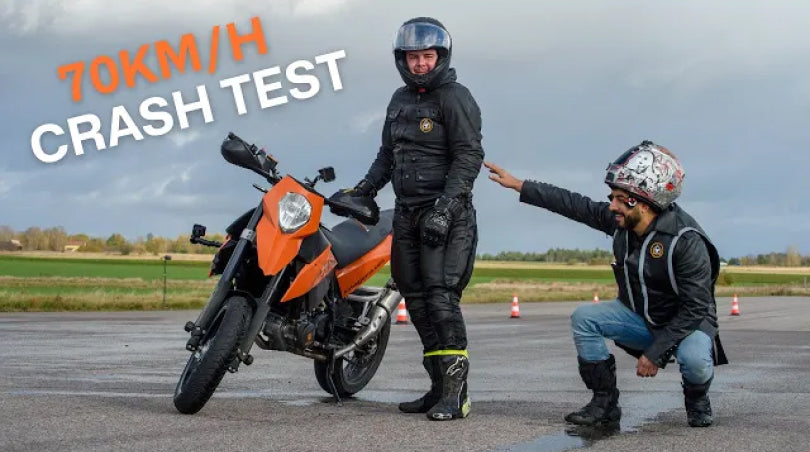 70KM/H Crash Test!
