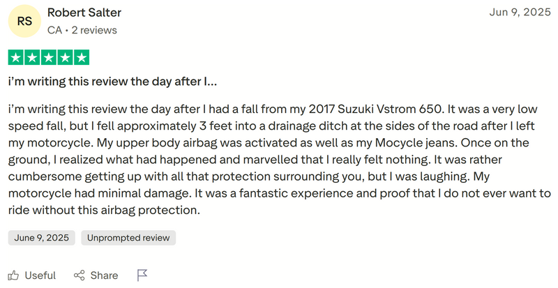 Trustpilot review by Robert Salter