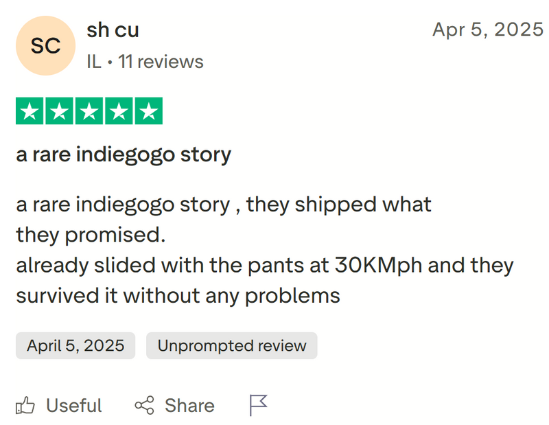 Trustpilot review by Sh Cu